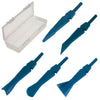 AHS-SUK2-XNGL: 5-Piece Plastic Air Chisels Scrapers Kit