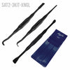 SAT2-3KIT-XNGL: 3-Piece Seal Applicators & Sealant Smoothing Plastic Tool Kit in Pouch