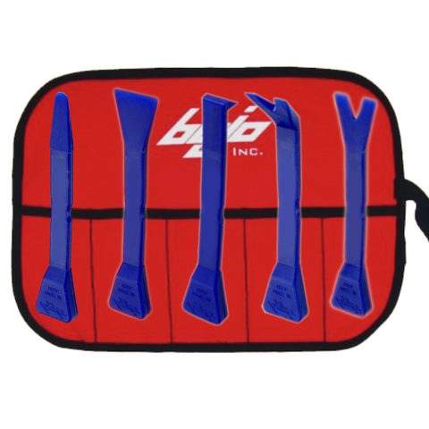 Image of ATH-KUK2-NGL: 5-PIECE PRY TOOL KIT IN TOOL POUCH