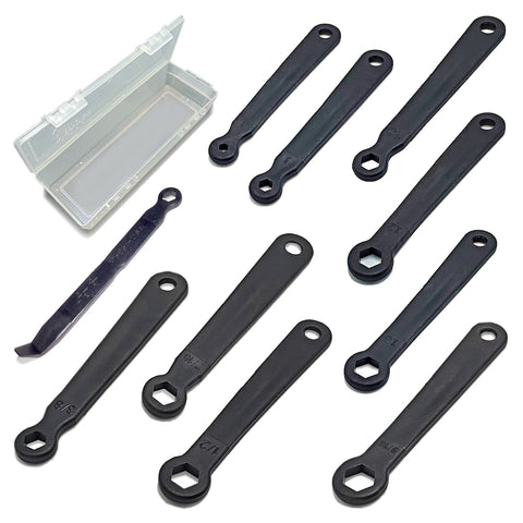 Image of ITH-W10-WRENCH: 10-Piece Compact Metric and SAE Wrench Kit